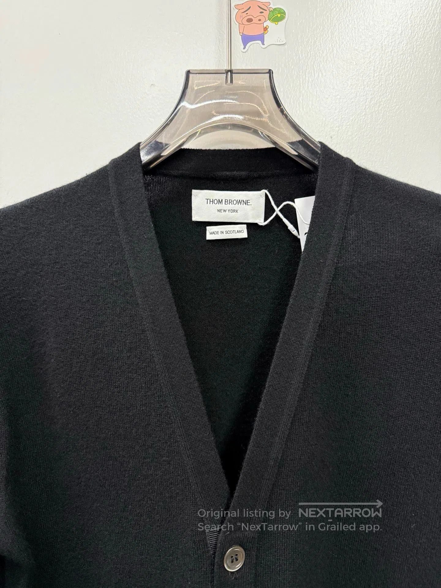 Thom Browne Thom Browne 4-Stripe Wool Cardigan. Size US S / EU 44-46 / 1 - 2 Thumbnail