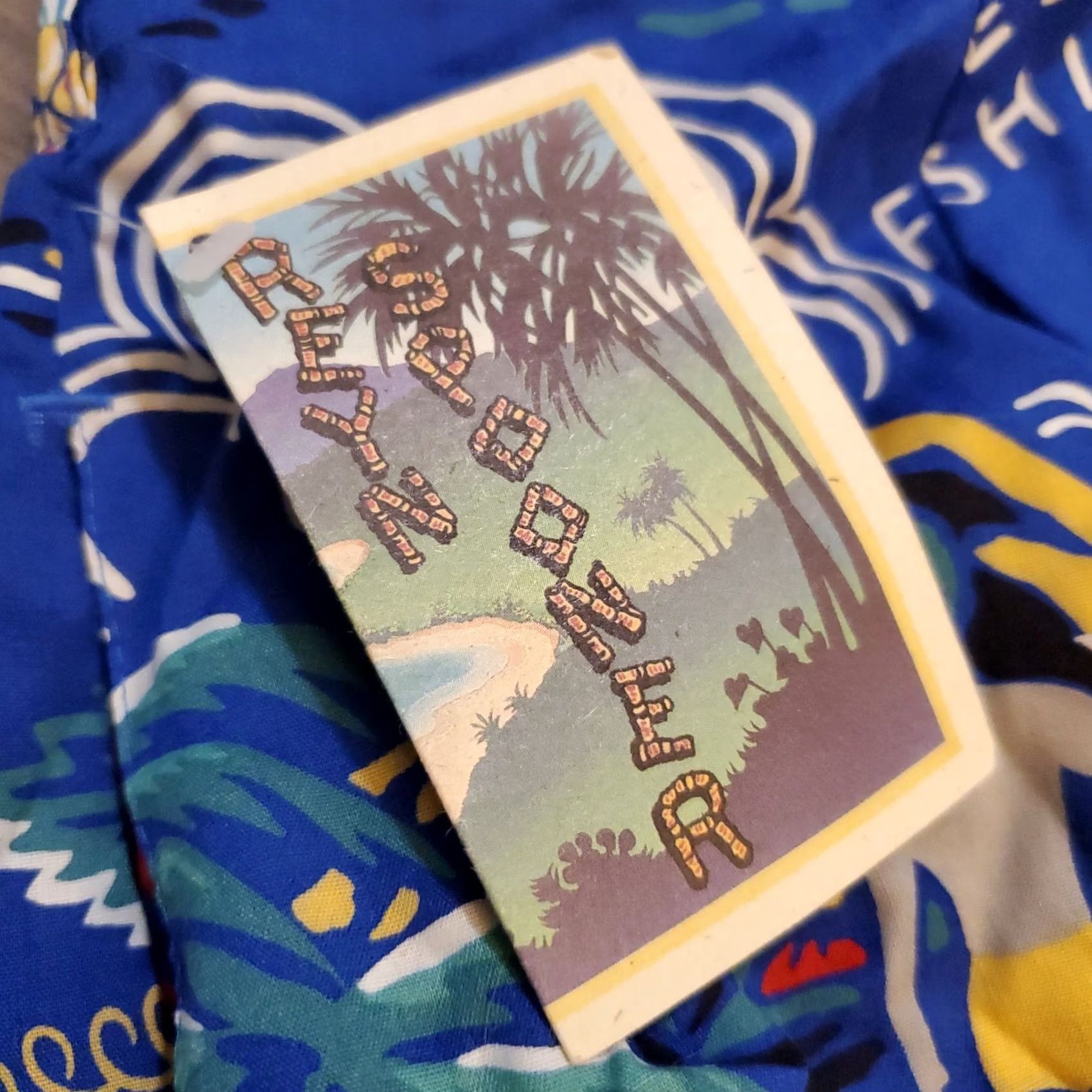 Reyn Spooner VINTAGE Reyn Spooner Blue Wrap Knee Skirt Small Women's Knee Length Floral Ocean Hawaiian 90s Wrap Tie Pockets Lightweight Summer Vacation Classic Size 28" / US 6 / IT 42 - 6 Thumbnail