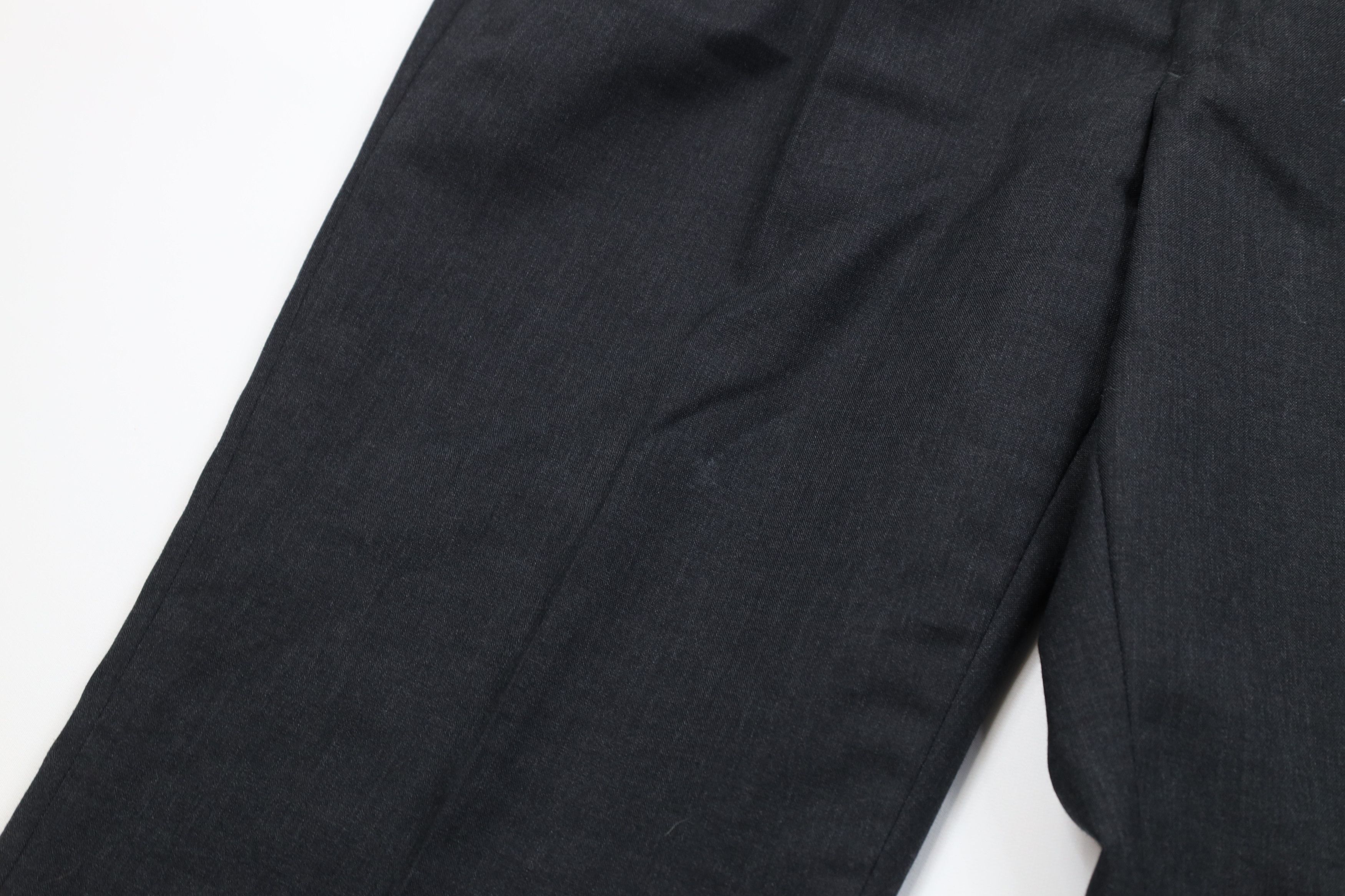 Vintage Vintage 90s Streetwear Wide Leg Chino Pants Charcoal Gray Size US 38 / EU 54 - 5 Thumbnail