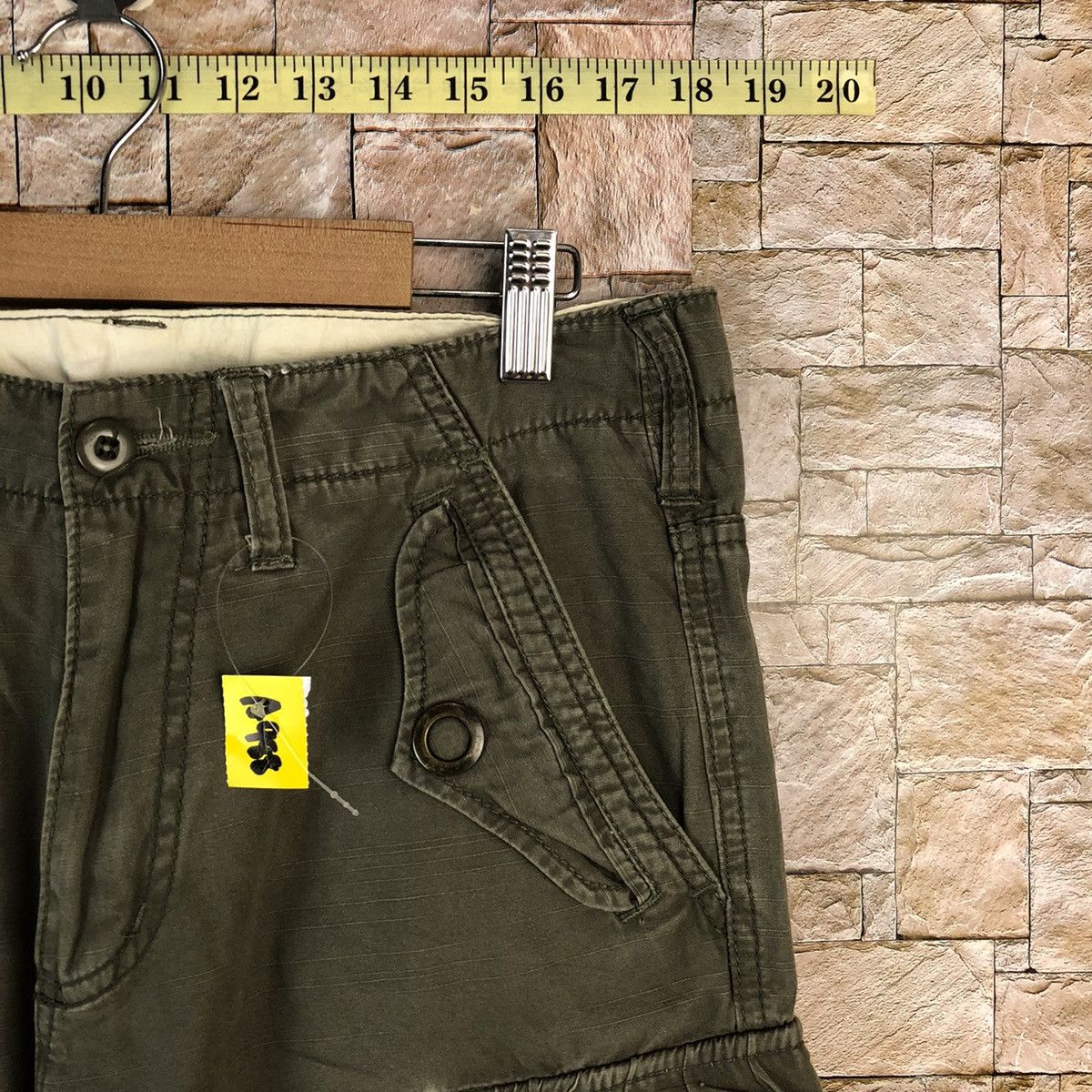 Japanese Brand Baldia Green Cargo Multipocket Pants #A988 Size US 30 / EU 46 - 8 Thumbnail