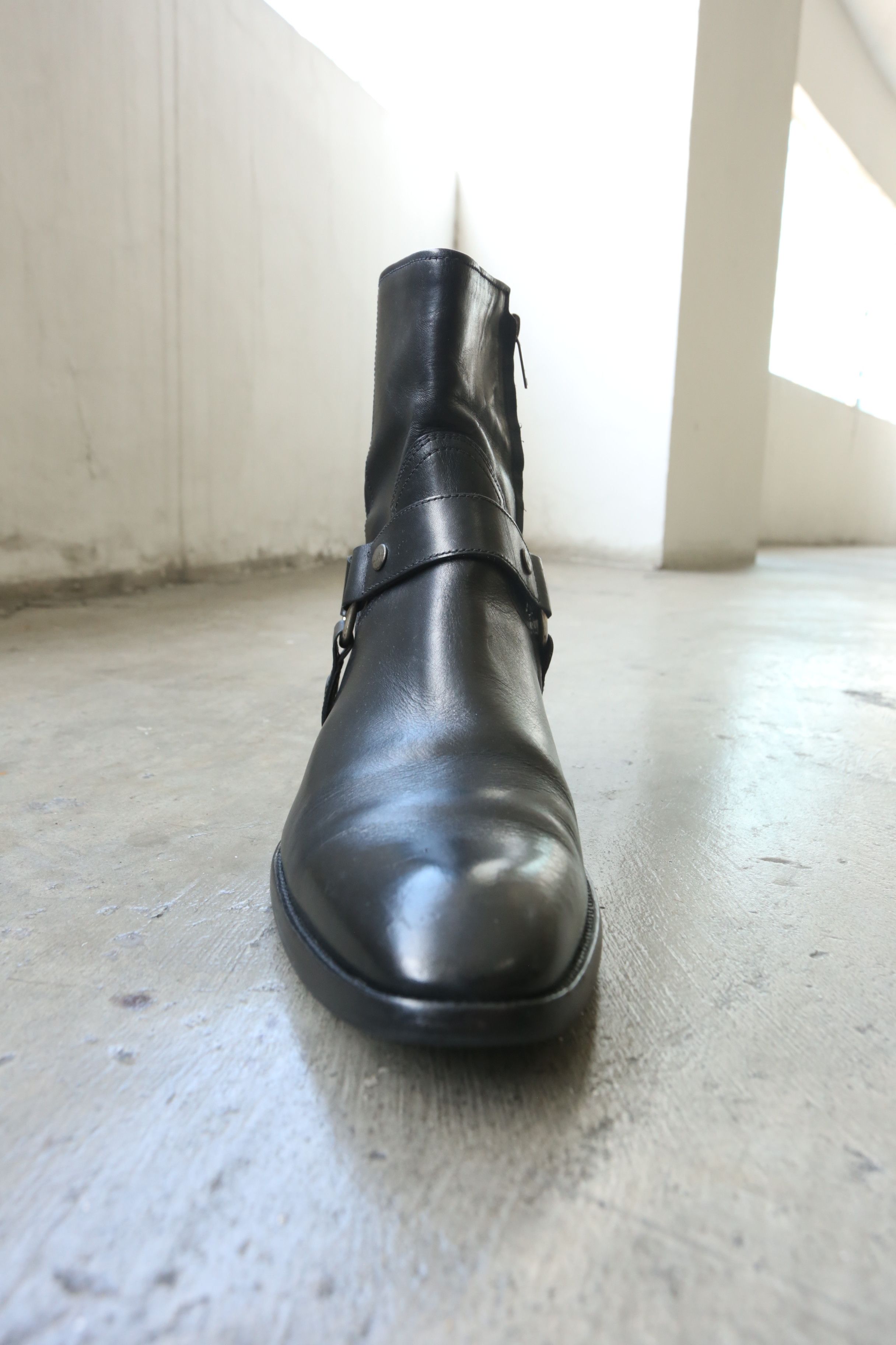 Hedi Slimane × Saint Laurent Paris SLP - Hedi Slimane - F/W 14 - Wyatt Harness Boots Size US 9 / EU 42 - 4 Thumbnail