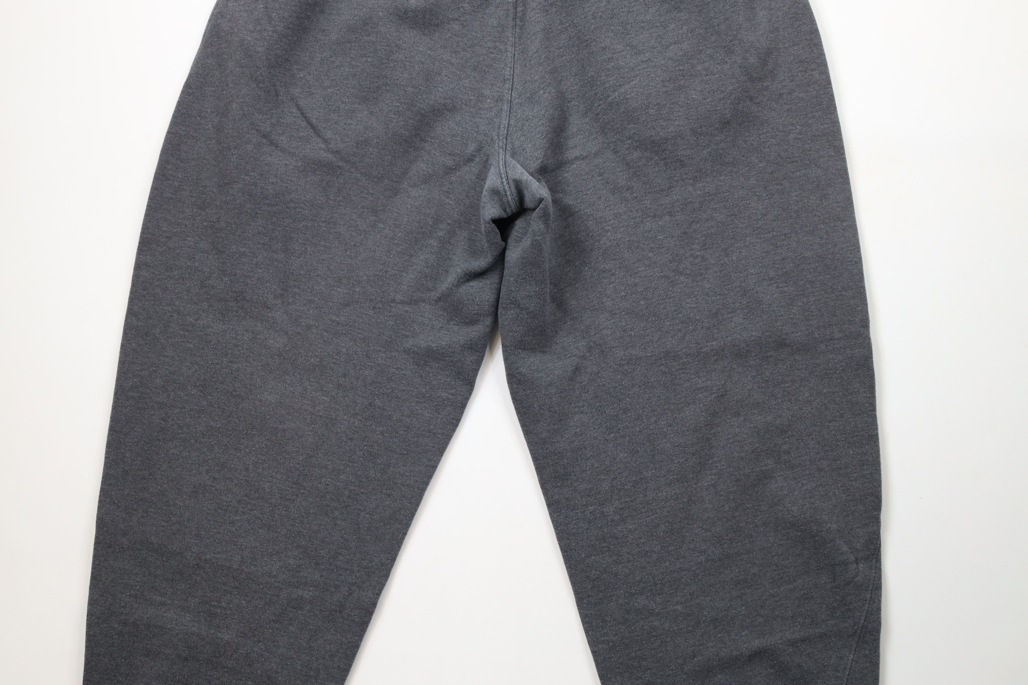 Reebok × Vintage Vintag 90s Reebok Heavyweight Sweatpants Joggers Gray Size US 38 / EU 54 - 10 Thumbnail