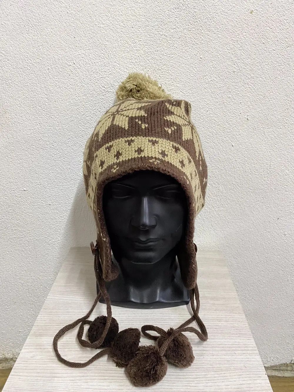 Japanese Brand × Kapital × Vintage Japanese Brand Earflap Beanie Hat Size ONE SIZE - 3 Thumbnail