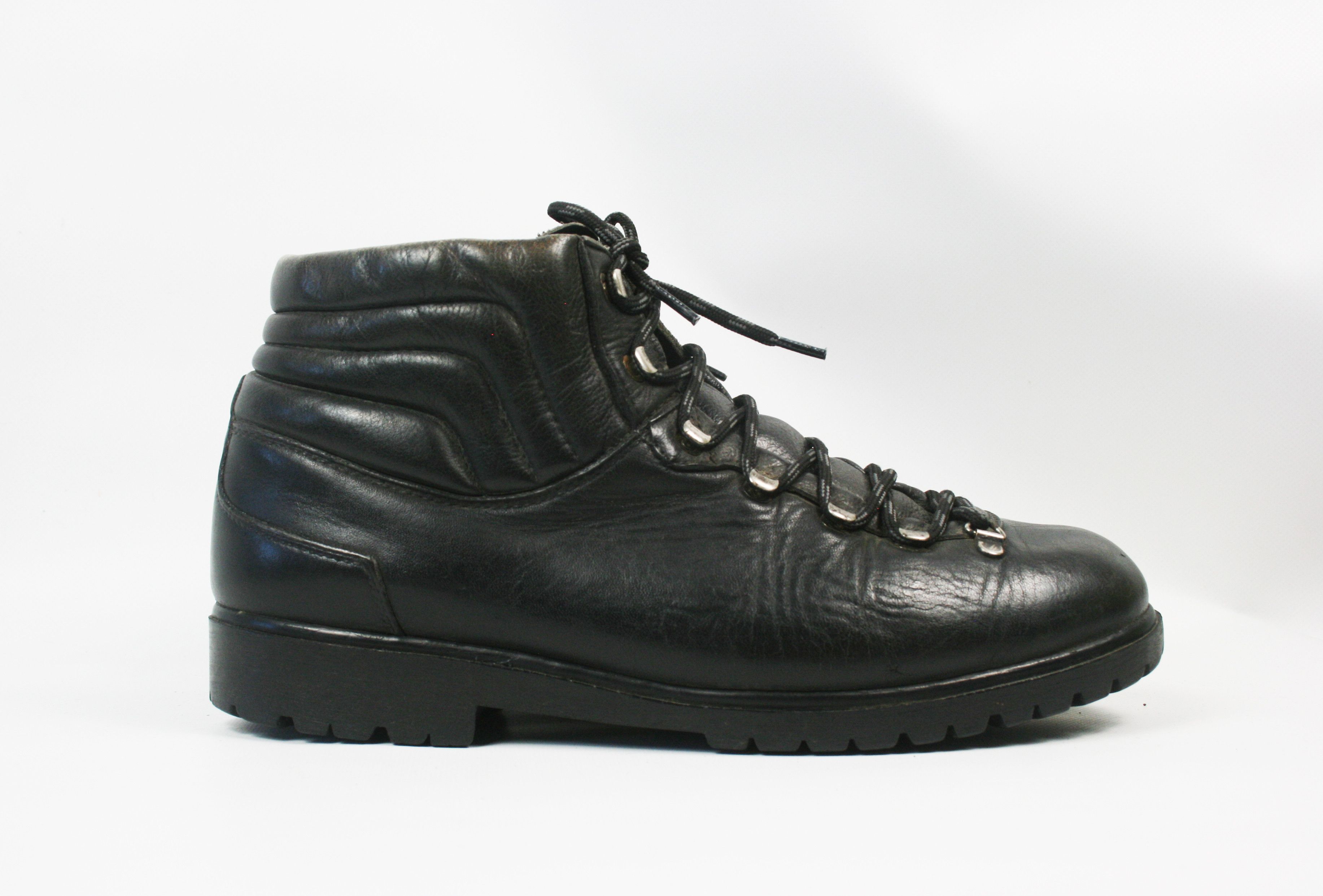 LOWA 90S Hiking Trekking Leather Boots Vintage Size US 9.5 / EU 42-43 - 2 Thumbnail