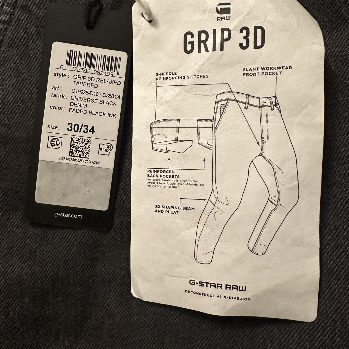 G-Star NWT G-Star Raw Men's Grip 3D Relaxed Tapered Jeans Size US 30 / EU 46 - 5 Thumbnail