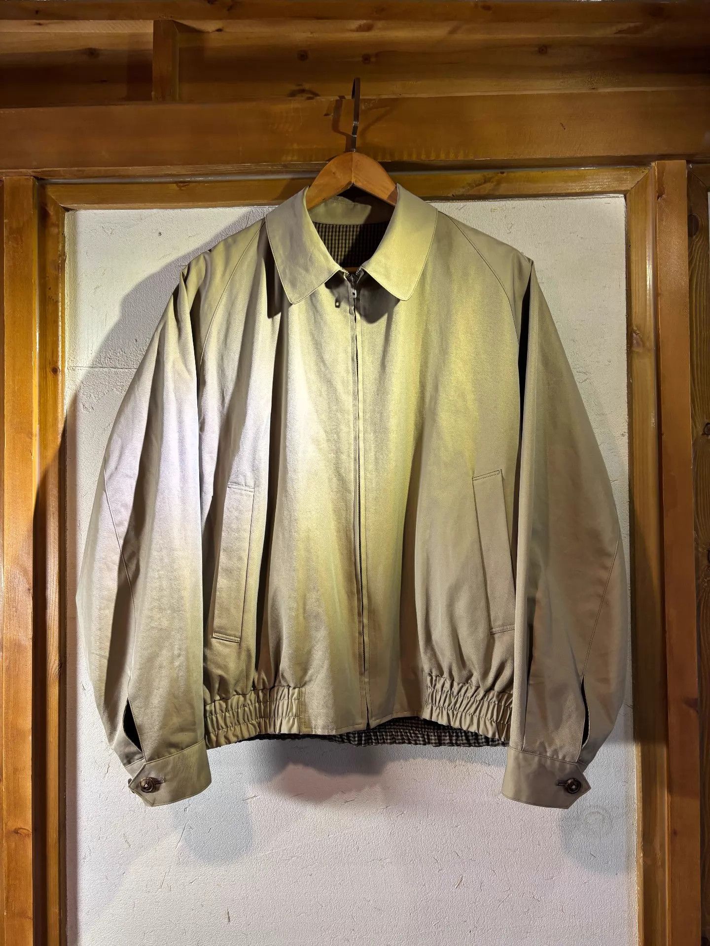 MAATEE & SONS maatee & sons double-faced silk-cotton check short jacket Size US L / EU 52-54 / 3 - 7 Thumbnail