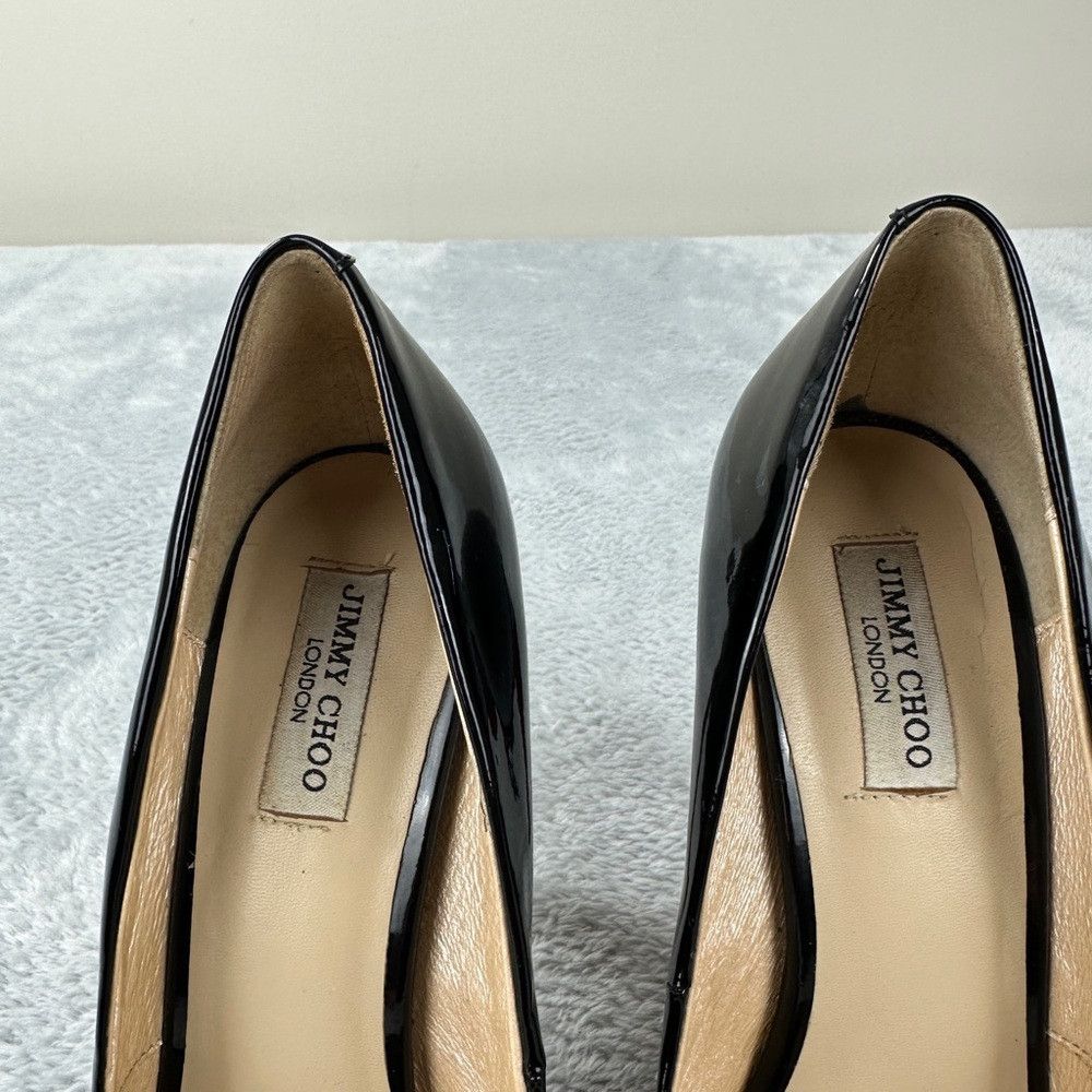 Jimmy Choo Jimmy Choo Black Pointed Toe Heels Women’s Size 39 EU Size US 8 / IT 38 - 2 Thumbnail