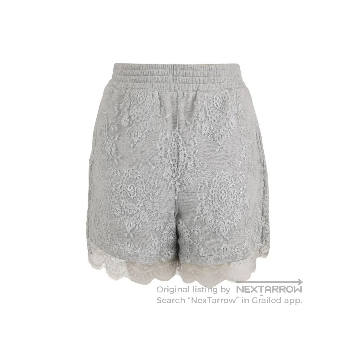 Burberry Burberry Cotton Lace Elastic Waist Shorts . Size US 26 / EU 42 - 1 Thumbnail