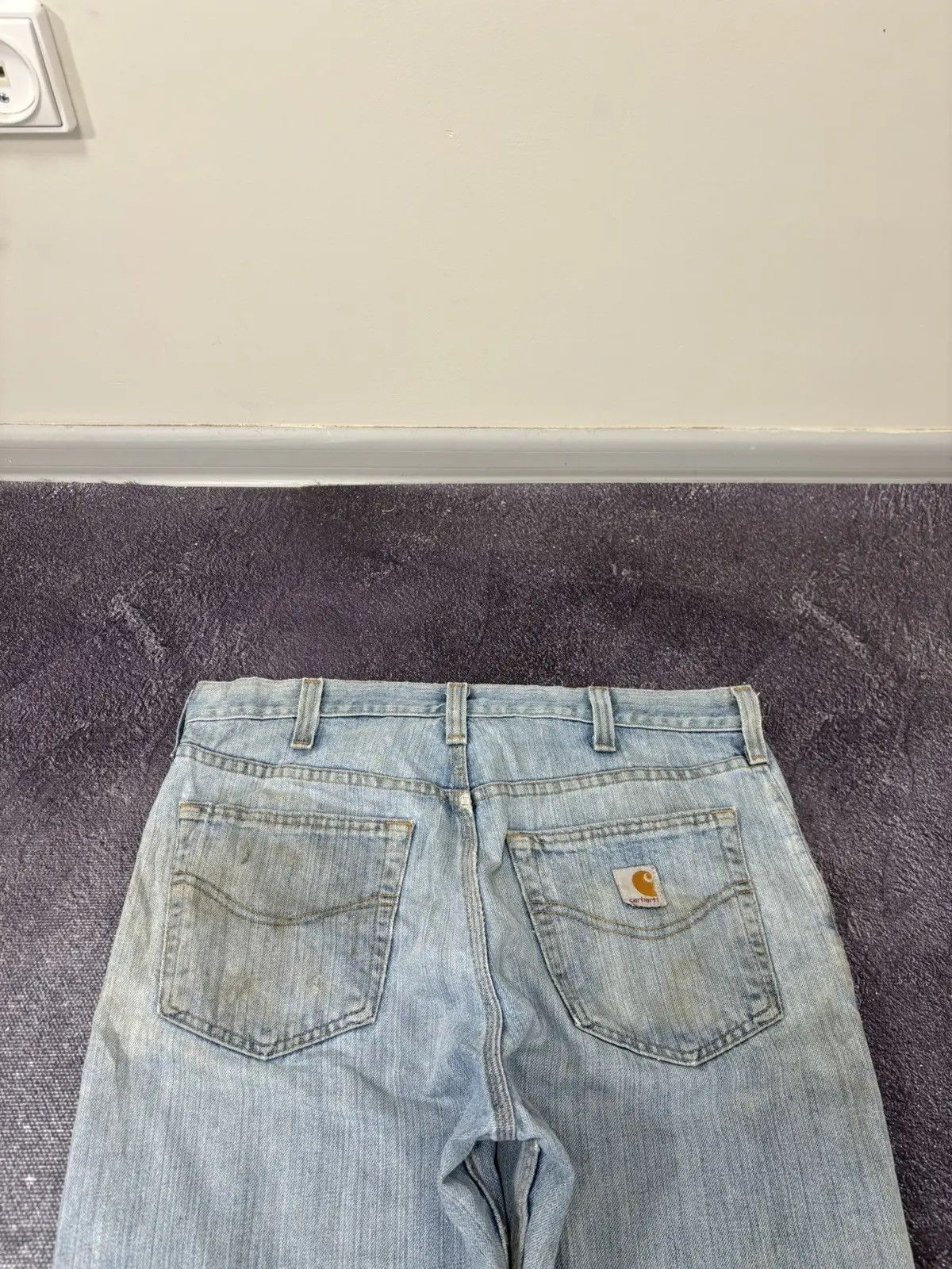 Carhartt × Vintage Vintage Carhartt American Faded Y2K Hype Denim Jeans Size US 34 / EU 50 - 7 Thumbnail