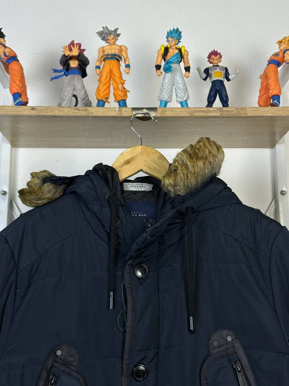 Zara Zara Man Button & Zip Up Putfer Down Jacket (Pit 23) Size US M / EU 48-50 / 2 - 2 Thumbnail