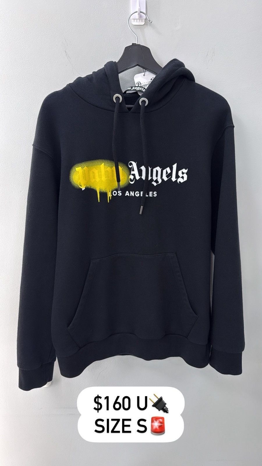 Palm Angels Palm Angels Spray Paint Hoodie Size US S / EU 44-46 / 1 - 1 Thumbnail