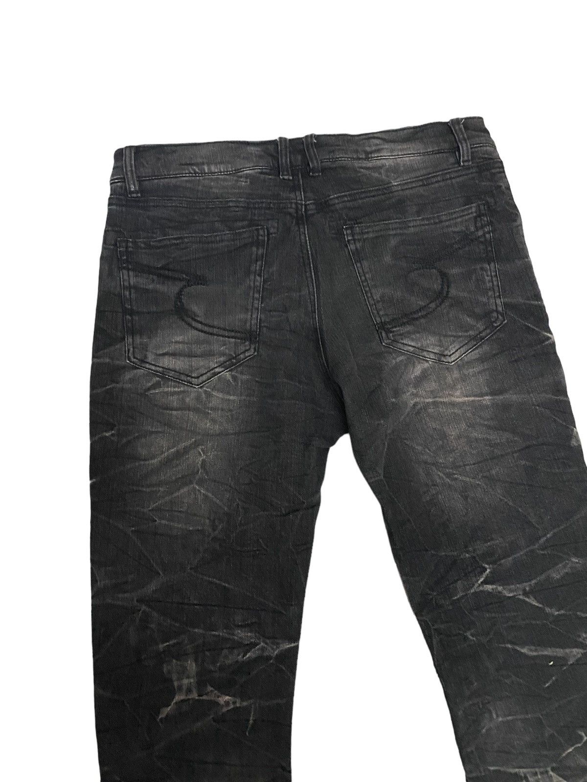 Japanese Brand × Vintage × semanticdesign Vintage Semantic Design Skinny Denim Jeans Size US 32 / EU 48 - 4 Thumbnail