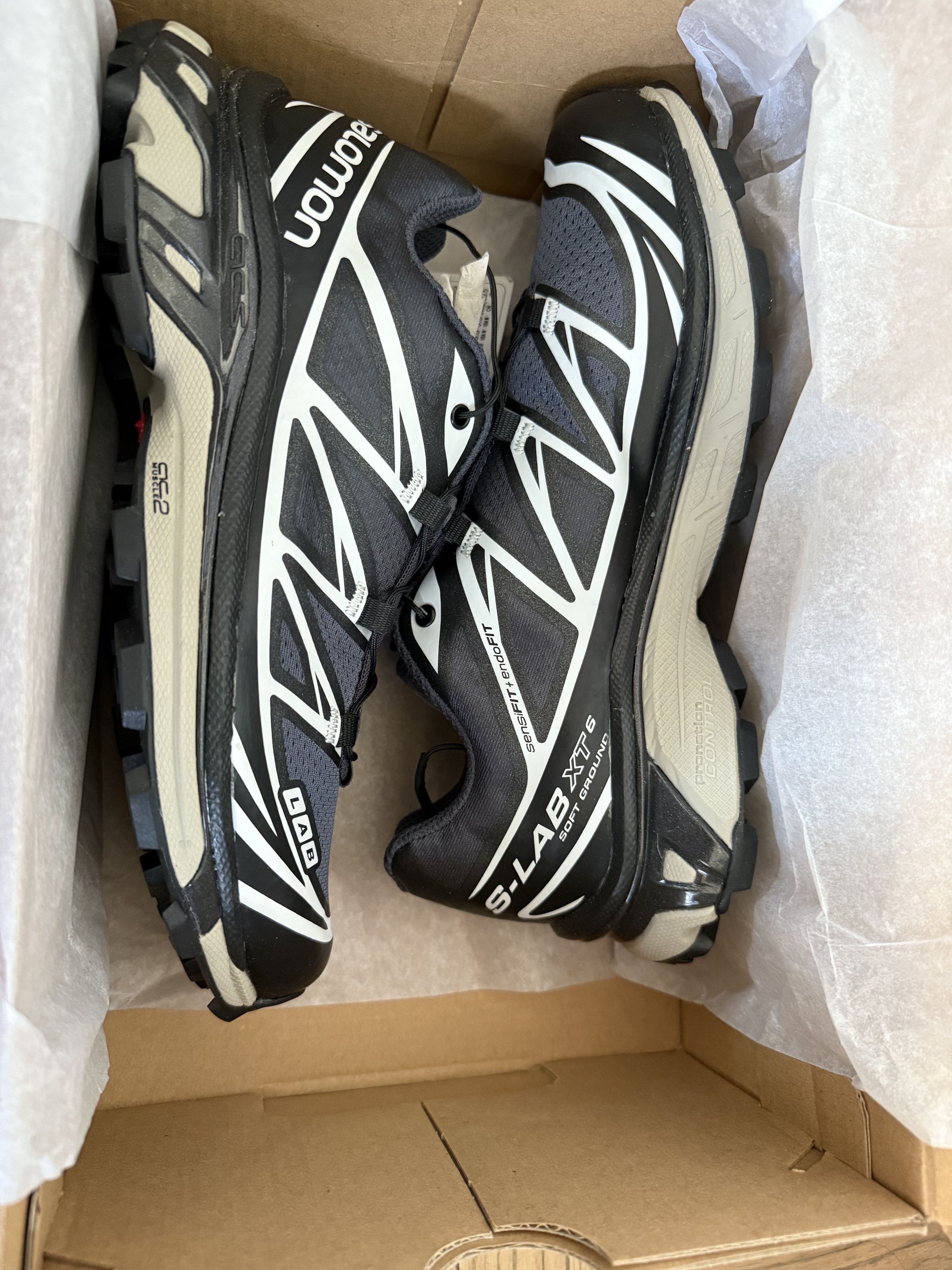 Dover Street Market × Salomon Salomon XT-6 Adv Dover Street Market Black DSM Size US 5.5 / EU 38 - 6 Thumbnail