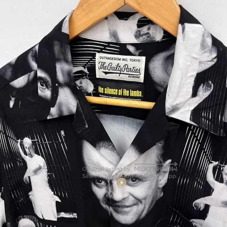 Other Wacko Maria The Silence of the Lambs Hawaiian Shirt Size US M / EU 48-50 / 2 - 2 Thumbnail