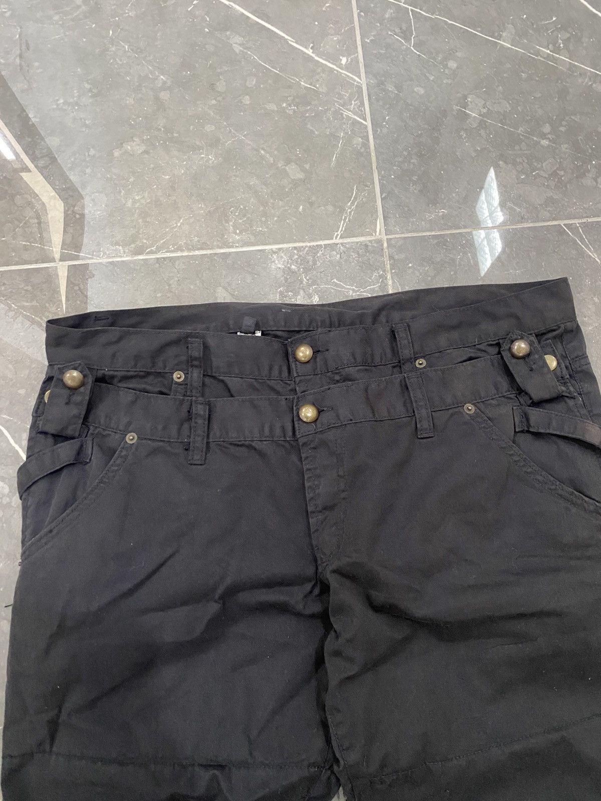 If Six Was Nine × Japanese Brand × Le Grande Bleu (L.G.B.) 💸BINDINGOFFER💸Resir doublewaist vkei ifsixwasnine kmrii Size US 36 / EU 52 - 3 Thumbnail