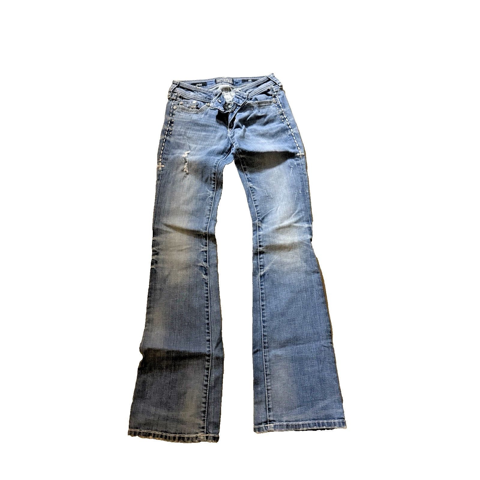 Affliction Affliction Jeans Vintage Y2K Jade Ladies Jeans 25 Size 25" / US 0 / IT 36 - 1 Thumbnail