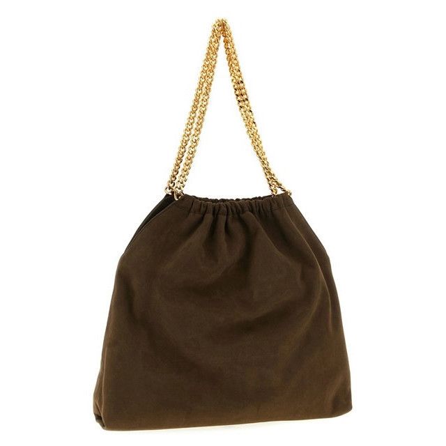 Stella McCartney STELLA MCCARTNEY Falabella Drawstring Brown Shoulder Bag New Size ONE SIZE - 2 Thumbnail