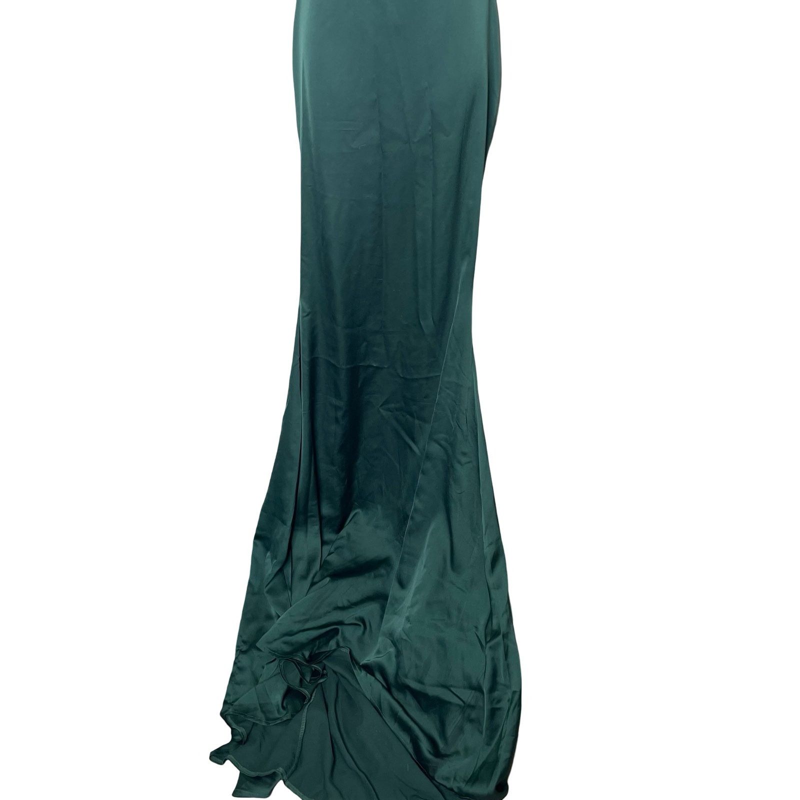 Other New Alamour the label Delara emerald maxi dress with train S Size S / US 4 / IT 40 - 7 Thumbnail