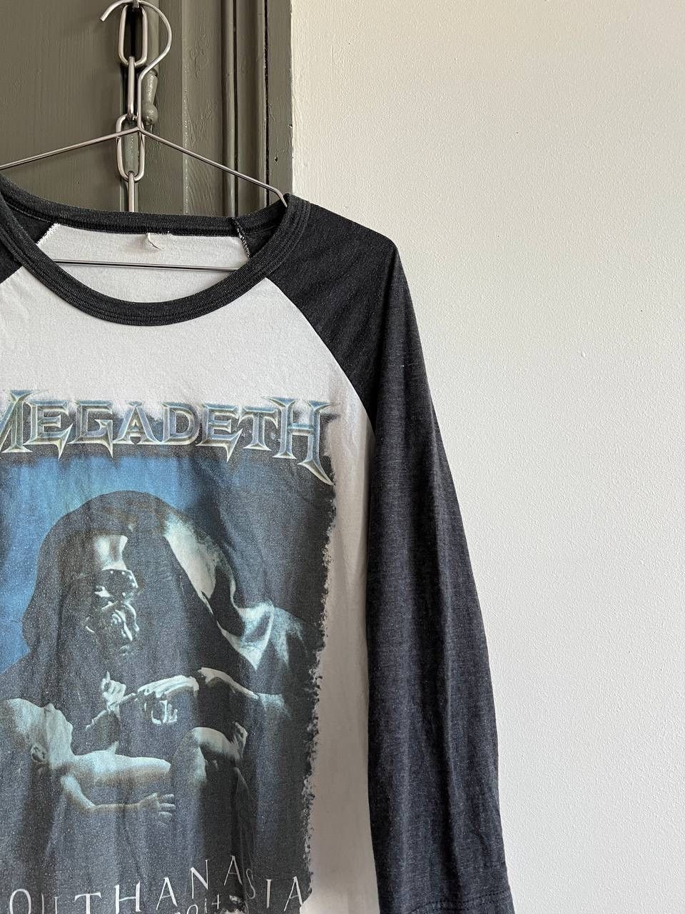 Band Tees × Megadeth Megadeath Youthanasia 2014 3/4 Sleeve T-Shirt Band Tee Size US M / EU 48-50 / 2 - 13 Thumbnail