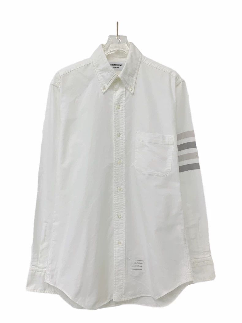 Thom Browne Thom Browne size2 Cotton lapel single row button long sleev Size US M / EU 48-50 / 2 - 1 Thumbnail