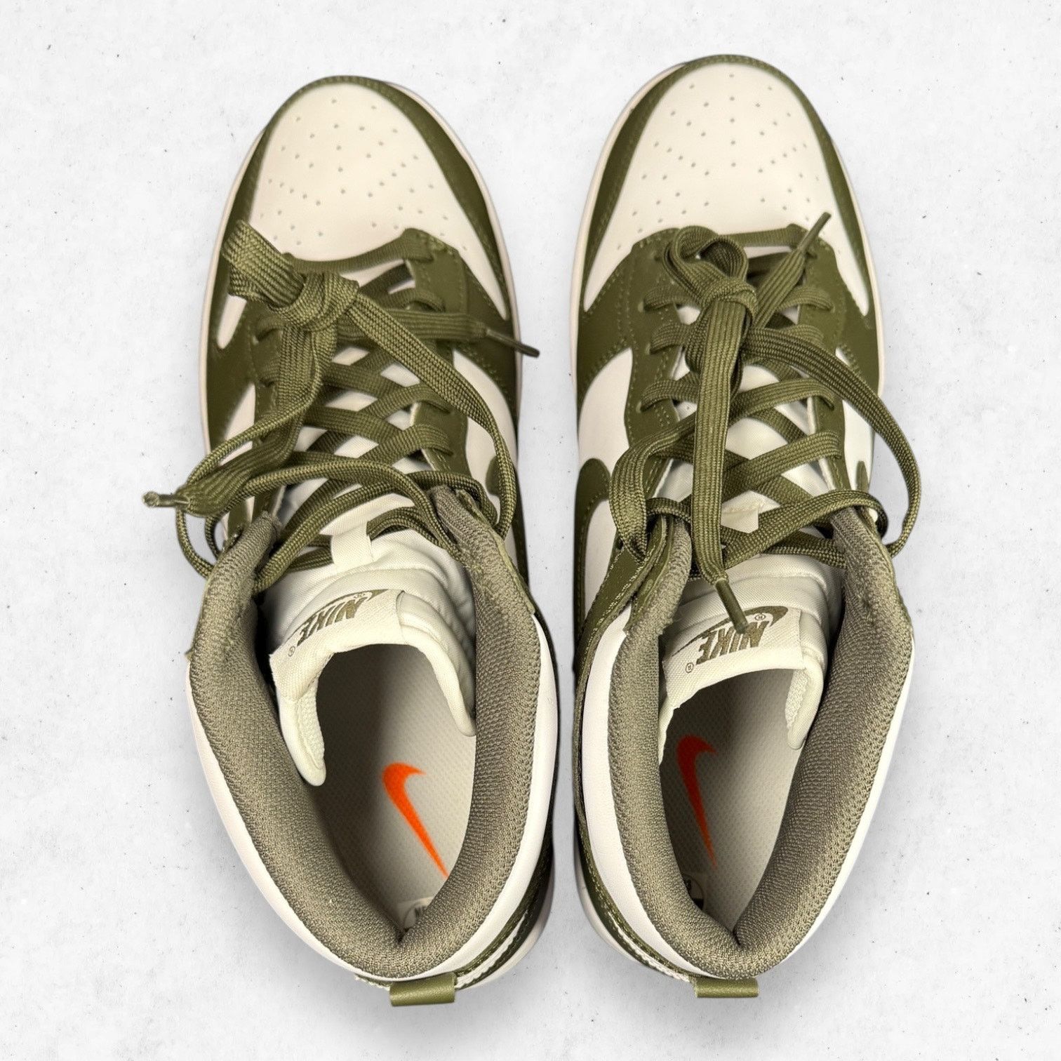 Nike Nike Dunk High Retro Men's Shoes Cargo Khaki Men 11.5 NWB Size US 11.5 / EU 44-45 - 10 Thumbnail