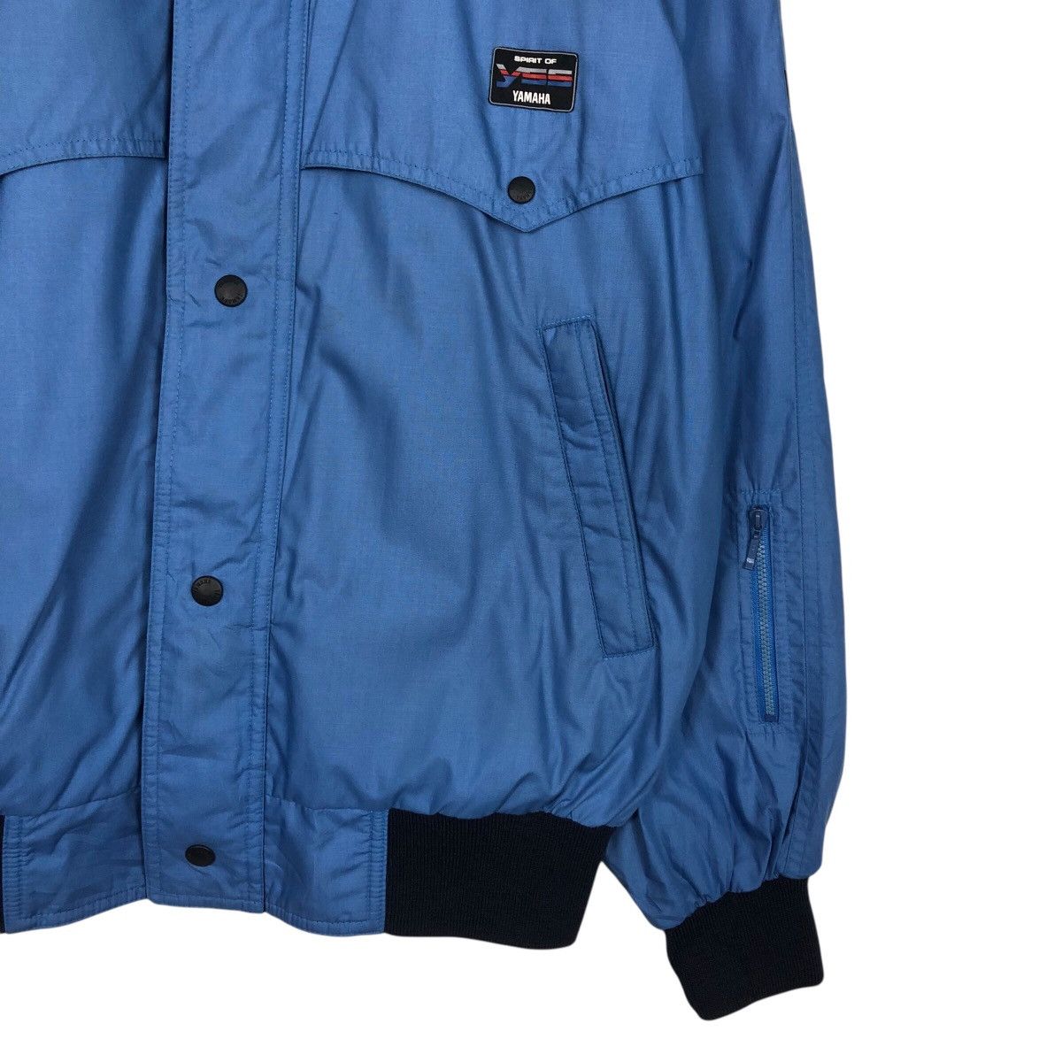 Japanese Brand 📌Vintage Bomber Racing Jacket Yamaha Blanket Issey Miyake Size US L / EU 52-54 / 3 - 6 Thumbnail