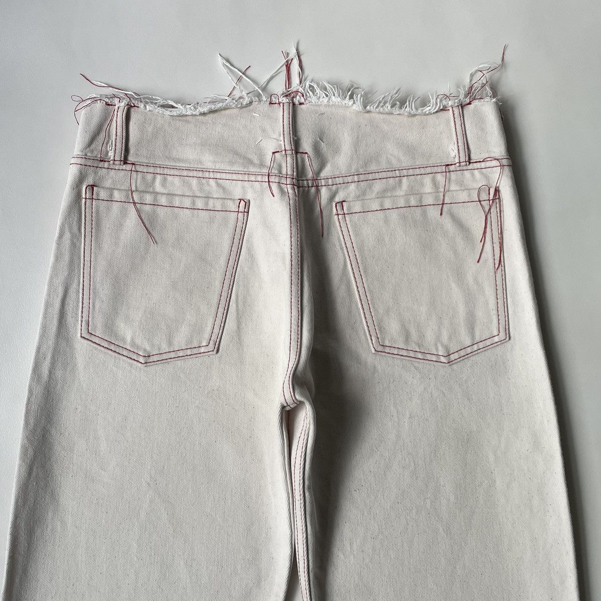 Maison Margiela S/S 21 Inside Out Stitch Jeans Size US 32 / EU 48 - 11 Thumbnail