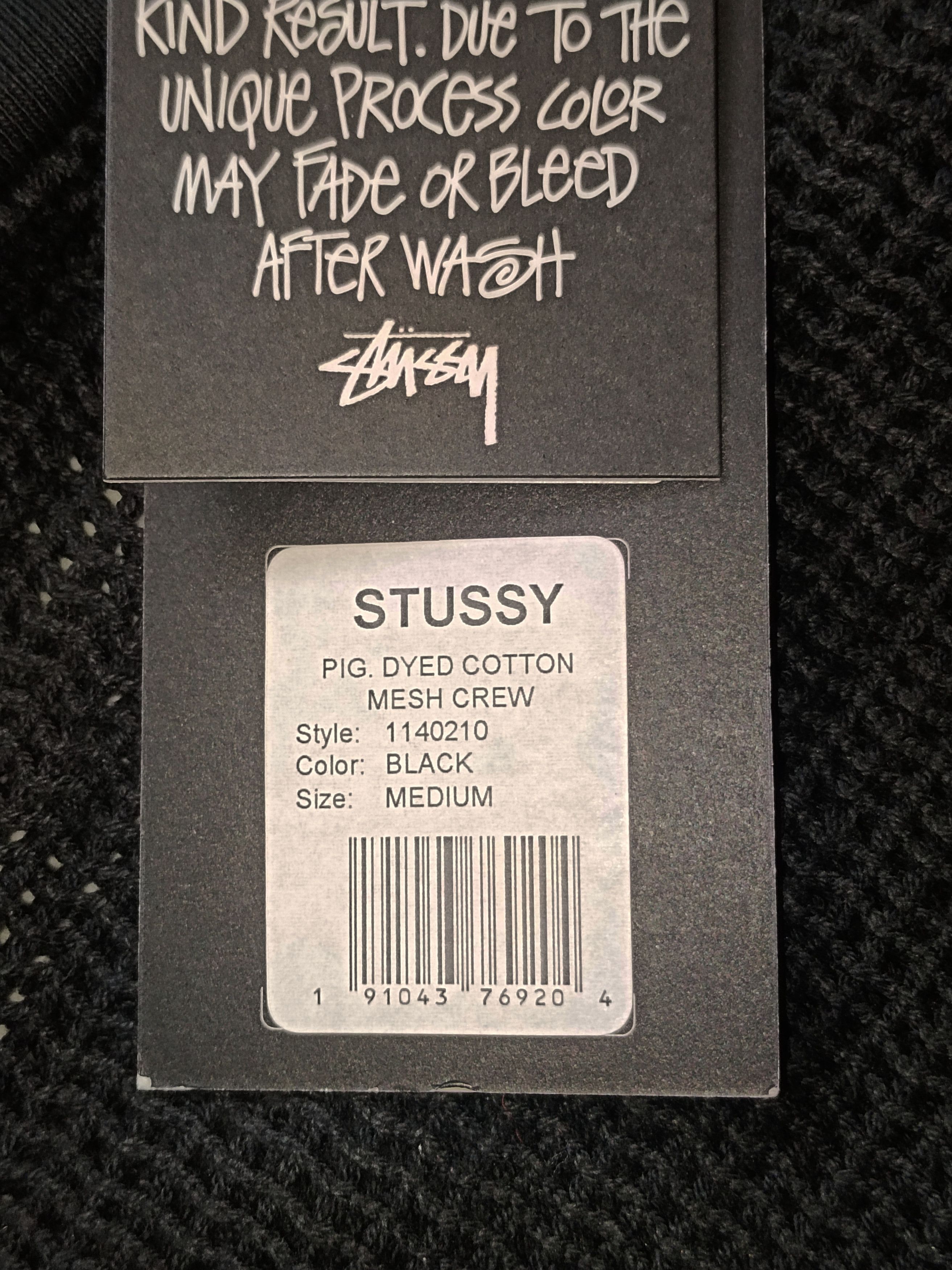 Stussy Vintage Stussy Mesh Knit Sweater Size US M / EU 48-50 / 2 - 8 Thumbnail