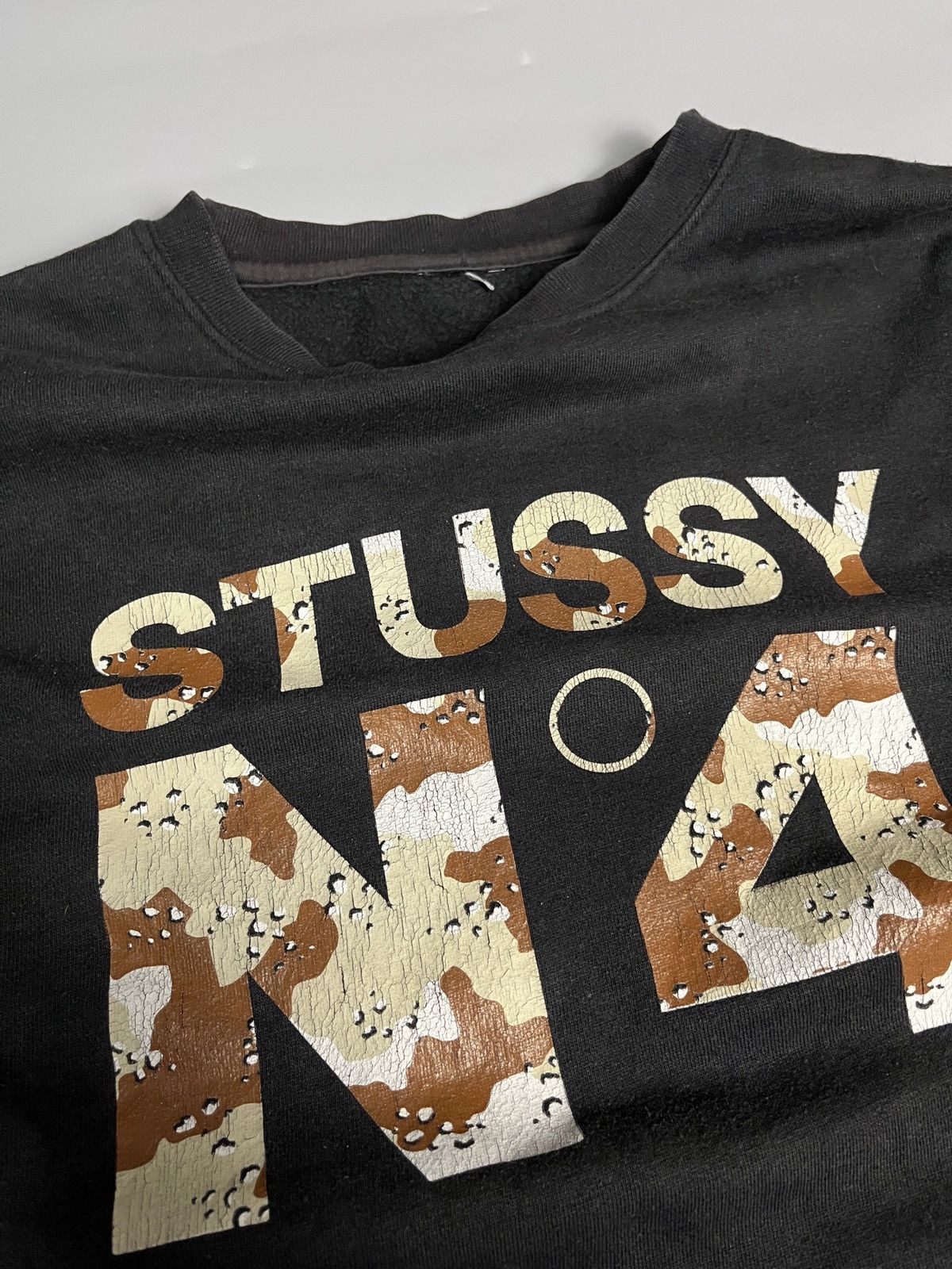 N4 × Stussy Stussy N4 Camou crewneck Size US M / EU 48-50 / 2 - 3 Thumbnail