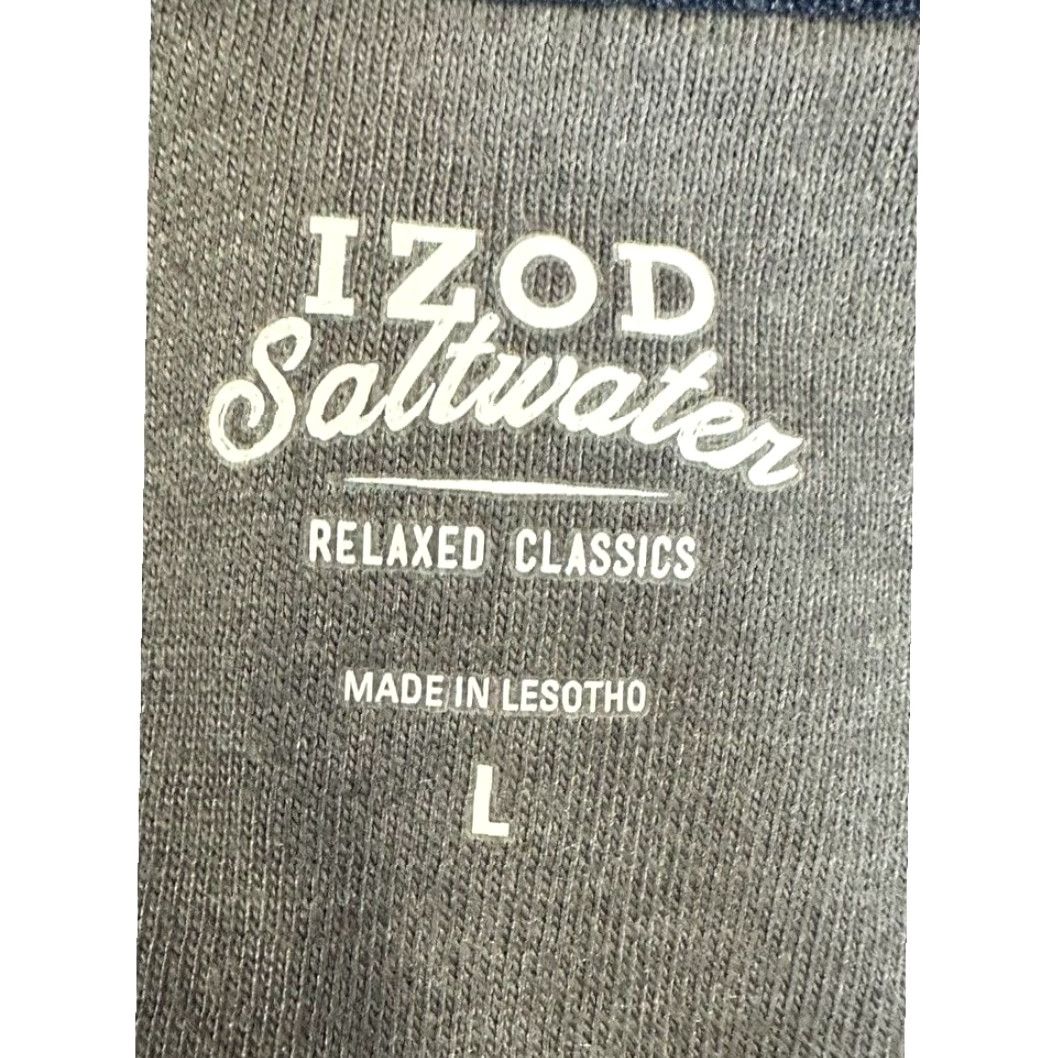 Izod IZOD Saltwater Sweater Men Large Burgundy Relaxed Fleece Pullover Sweatshirt NEW Size US L / EU 52-54 / 3 - 5 Thumbnail