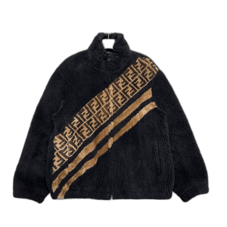 Fendi Fendi Color Block Teddy Jacket Size US L / EU 52-54 / 3 - 1 Thumbnail