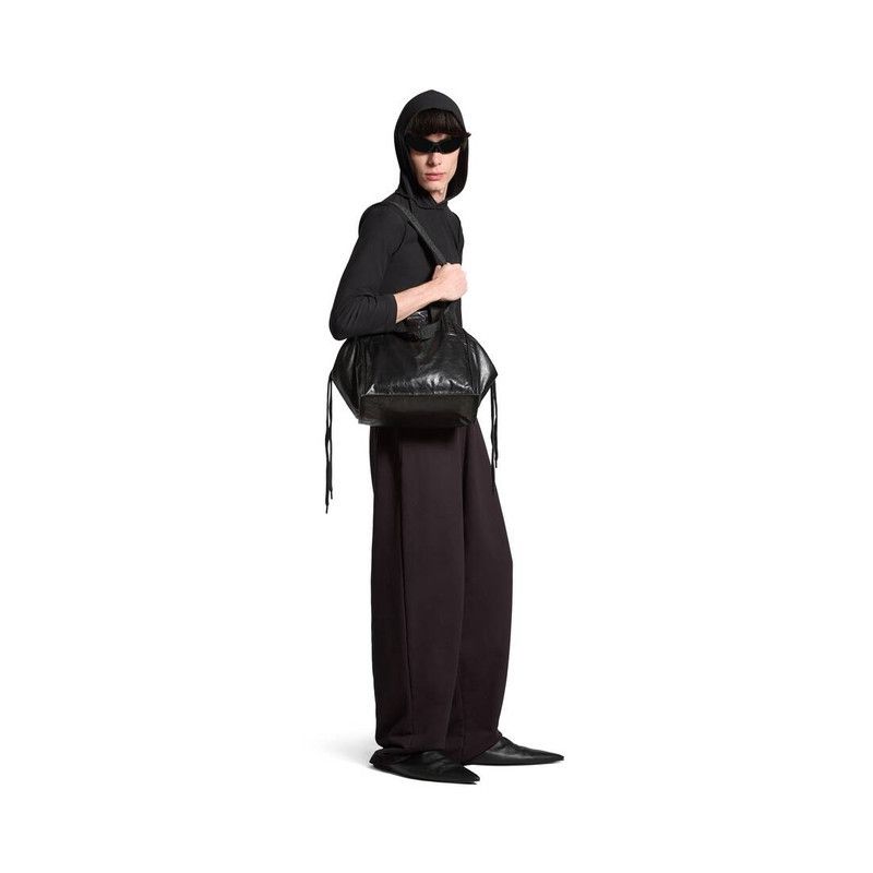 Balenciaga o1s1wg110126 Size: OS / Cargo Medium Tote Bag in Black Size ONE SIZE - 2 Thumbnail