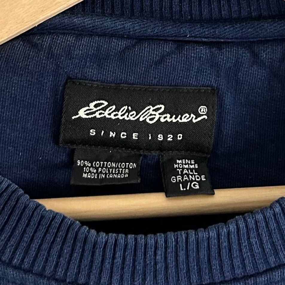 Eddie Bauer × Vintage Vintage Eddie Bauer embroidered sweatshirt crewneck Size US L / EU 52-54 / 3 - 3 Thumbnail