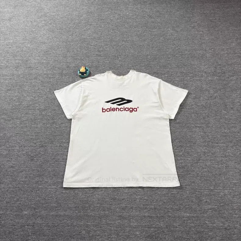 Balenciaga Balenciaga Patchwork fashion phone short-sleeve Size US L / EU 52-54 / 3 - 2 Thumbnail