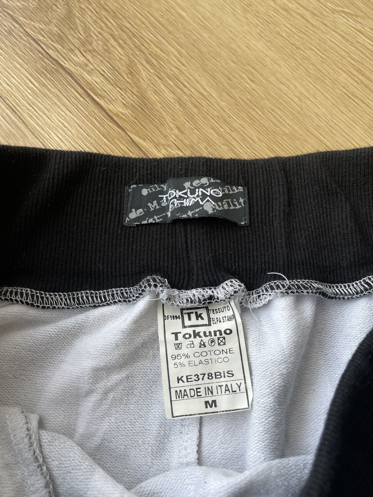 Japanese Brand VTG Striped Baggy Harem Pants Grunge Punk Issey Miyake Style Size US 29 - 11 Thumbnail