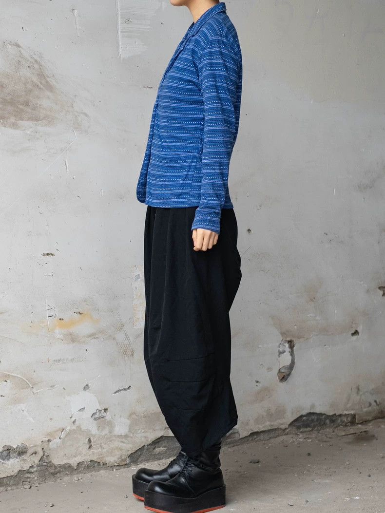 Kenzo KENZO Blue striped cotton thin coat vintage Size M / US 6-8 / IT 42-44 - 3 Thumbnail