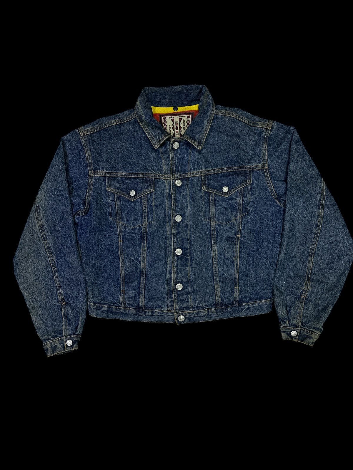 Vintage Vintage Bobson Linen Blanket Denim Jeans 💥 Size US L / EU 52-54 / 3 - 2 Thumbnail