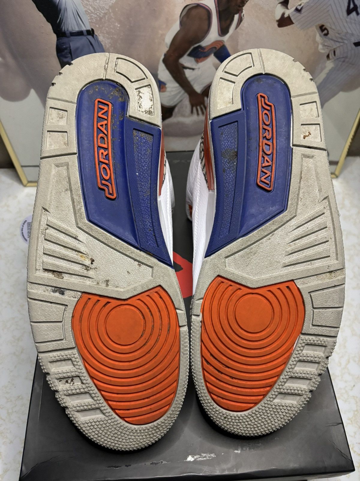 Jordan Brand Air Jordan 3 Retro Knicks Size US 10.5 / EU 43-44 - 5 Thumbnail