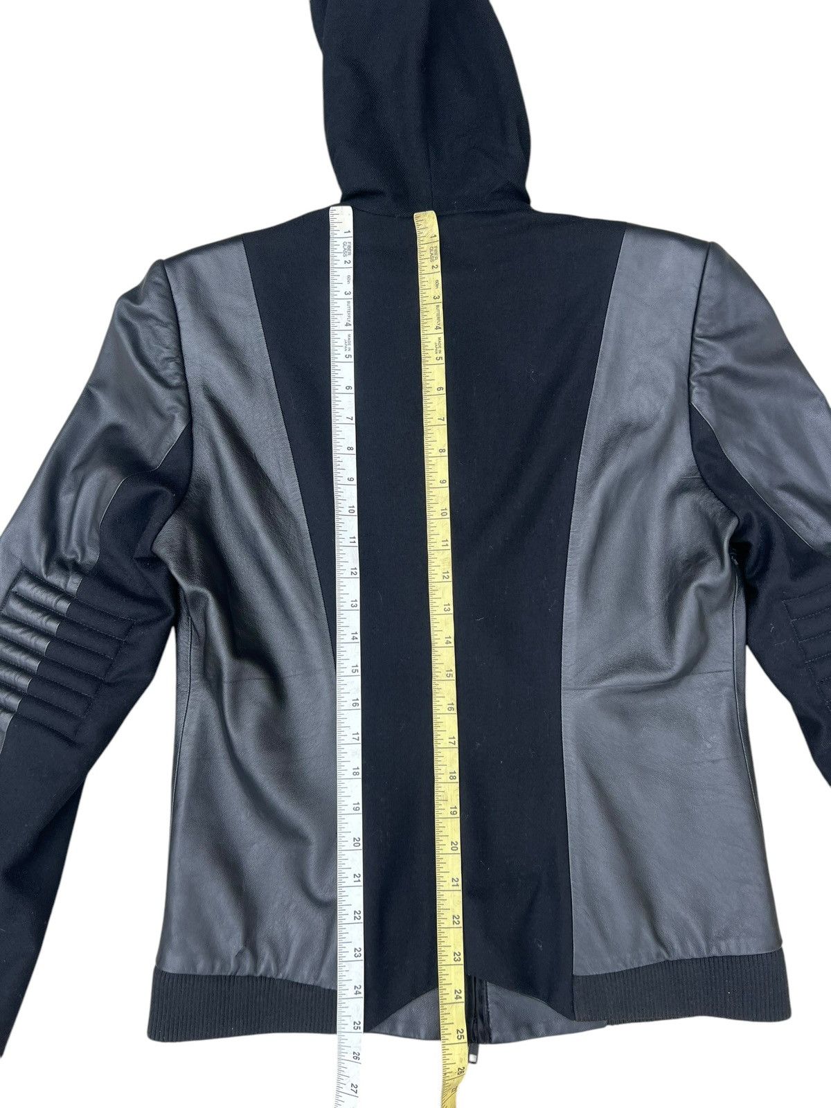 INJURY Injury Australia Hoodie Hybrid Leather Jacket Size US S / EU 44-46 / 1 - 18 Thumbnail