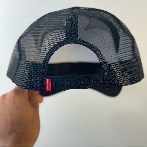 Designer NEW AVOCADO PATCH BLACK TRUCKER MESH CAP HAT Size ONE SIZE - 5 Thumbnail