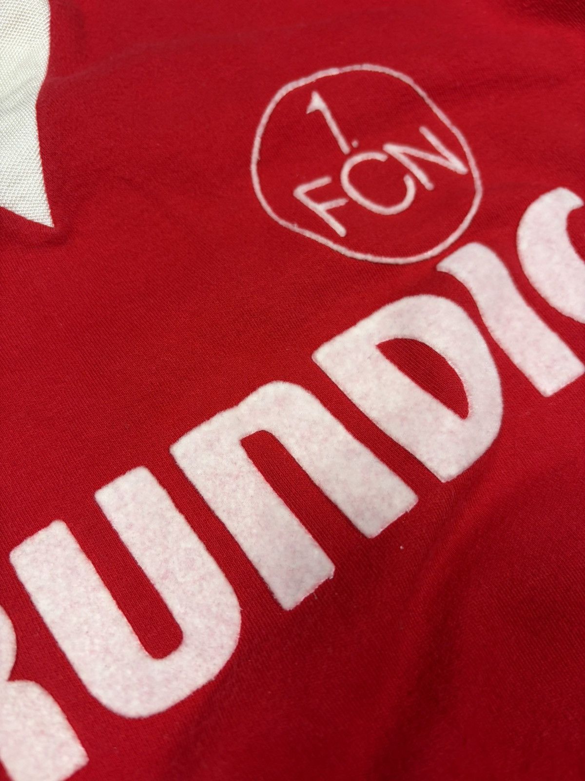 Adidas Vintage 1977-1979 Adidas x Nurnberg Home Long Sleeve Jersey Size US S / EU 44-46 / 1 - 7 Thumbnail