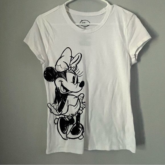 Disney Disney Minnie Mouse signature glitter tshirt xl Size XL / US 12-14 / IT 48-50 - 1 Thumbnail
