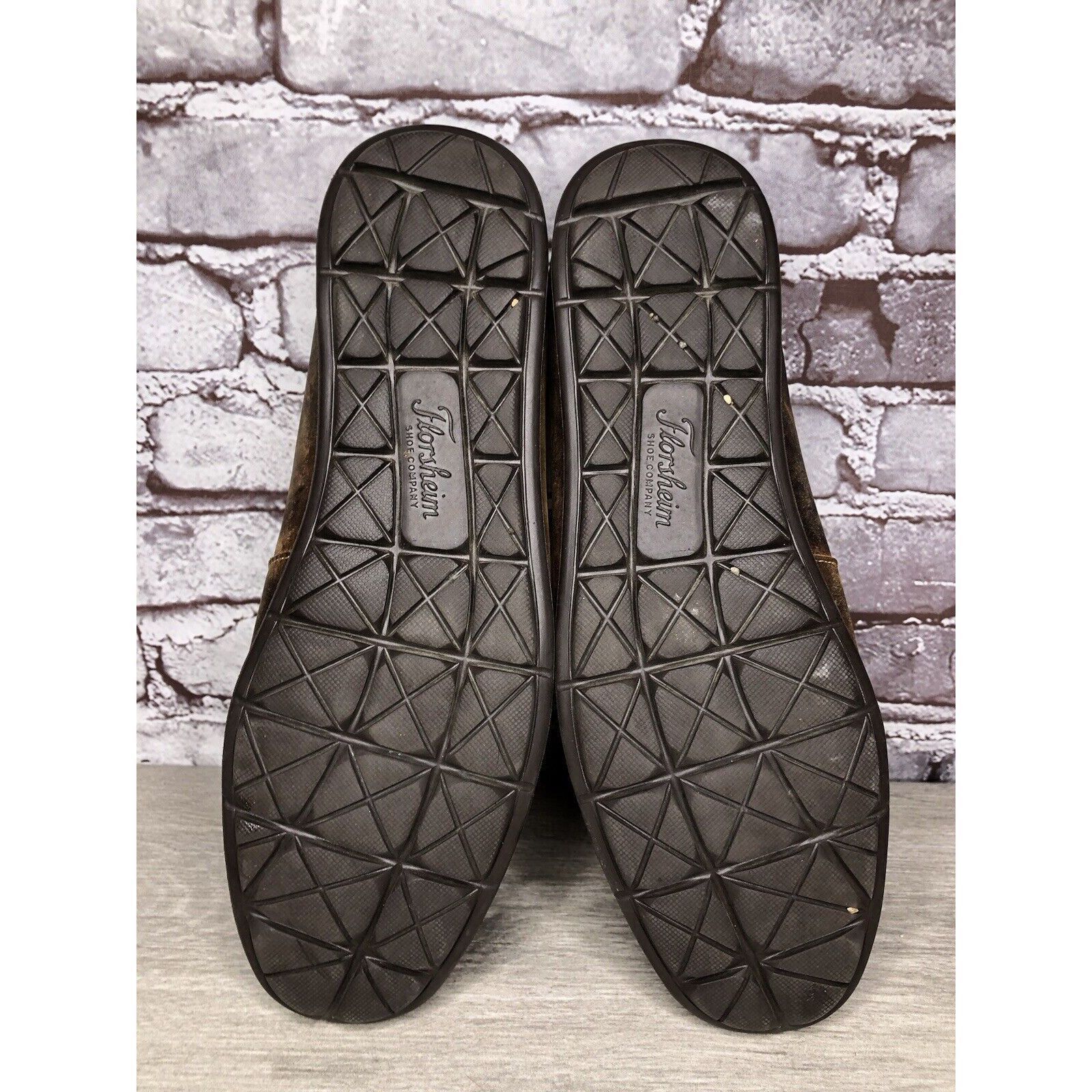 Florsheim Florsheim Brown Leather BasketWeaves Driving Shoes Men Sz 11 Size US 11 / EU 44 - 18 Thumbnail