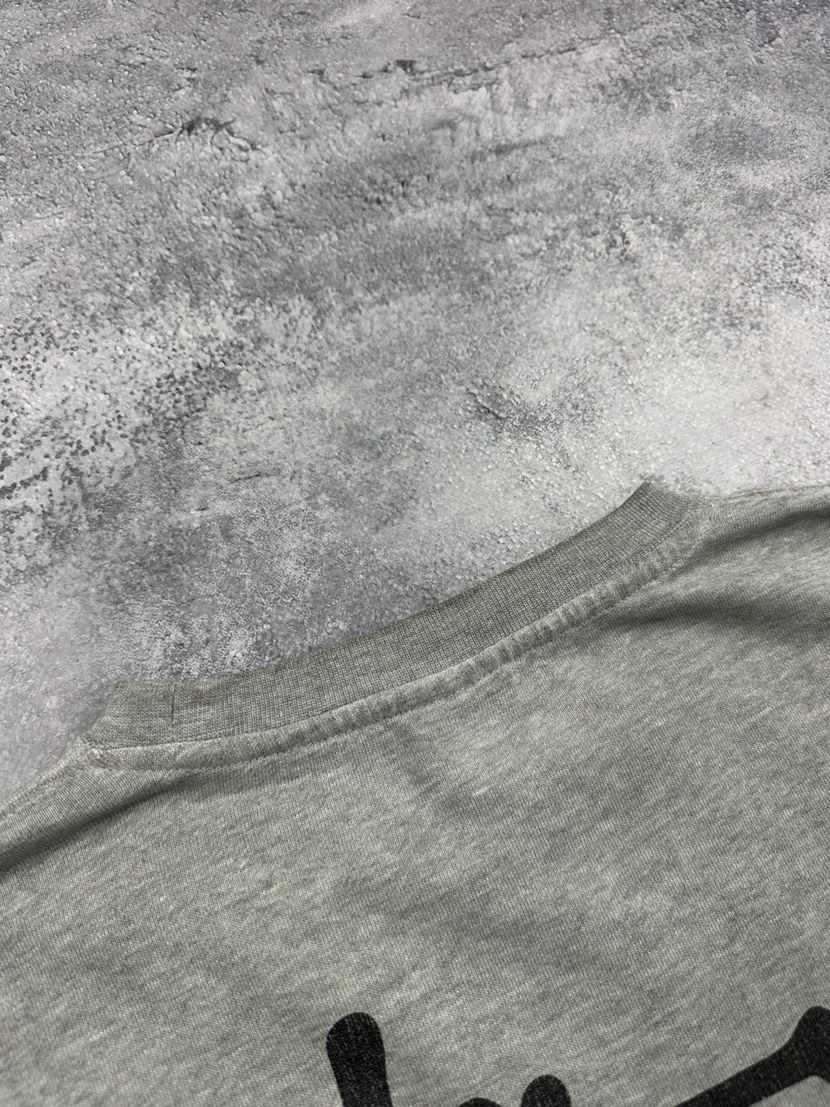 Stussy Vintage Stussy Sweatshirt Big Logo Rare Y2K Grey Pullover Size US M / EU 48-50 / 2 - 12 Thumbnail