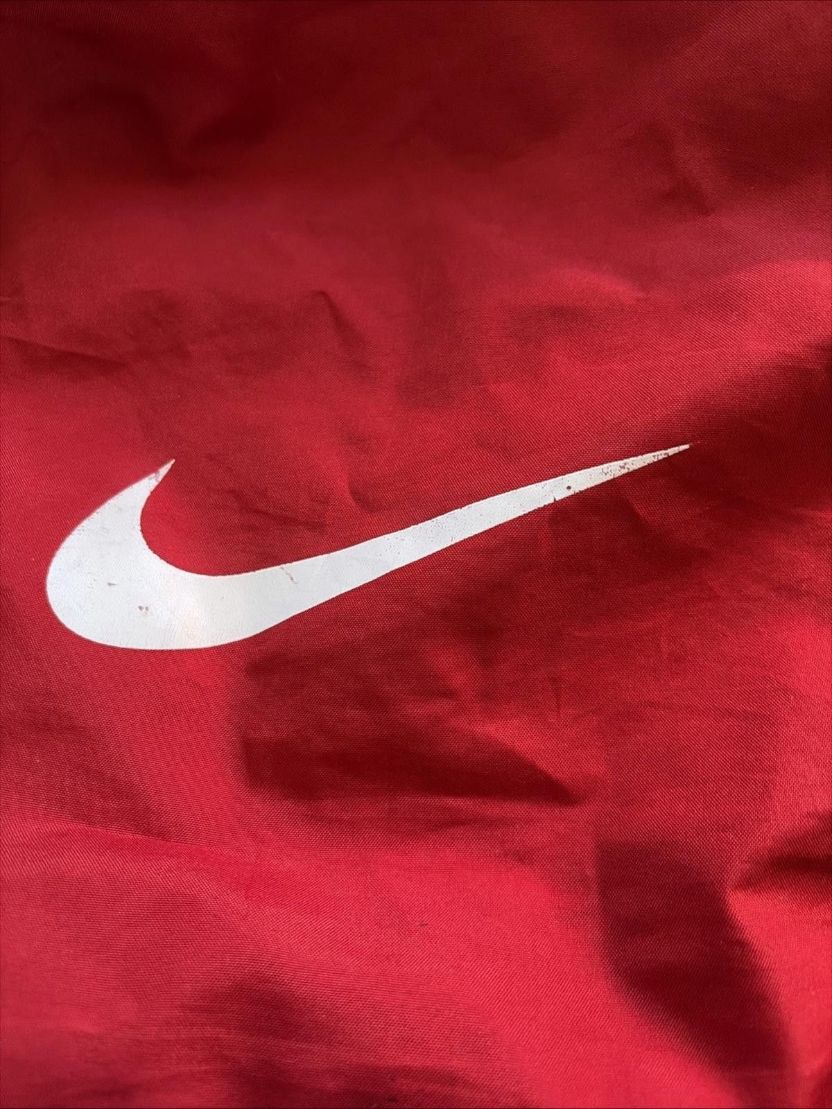 Nike Nike String Bag Drawstring Backpack Gym Sack Bag Red Black Size ONE SIZE - 4 Thumbnail