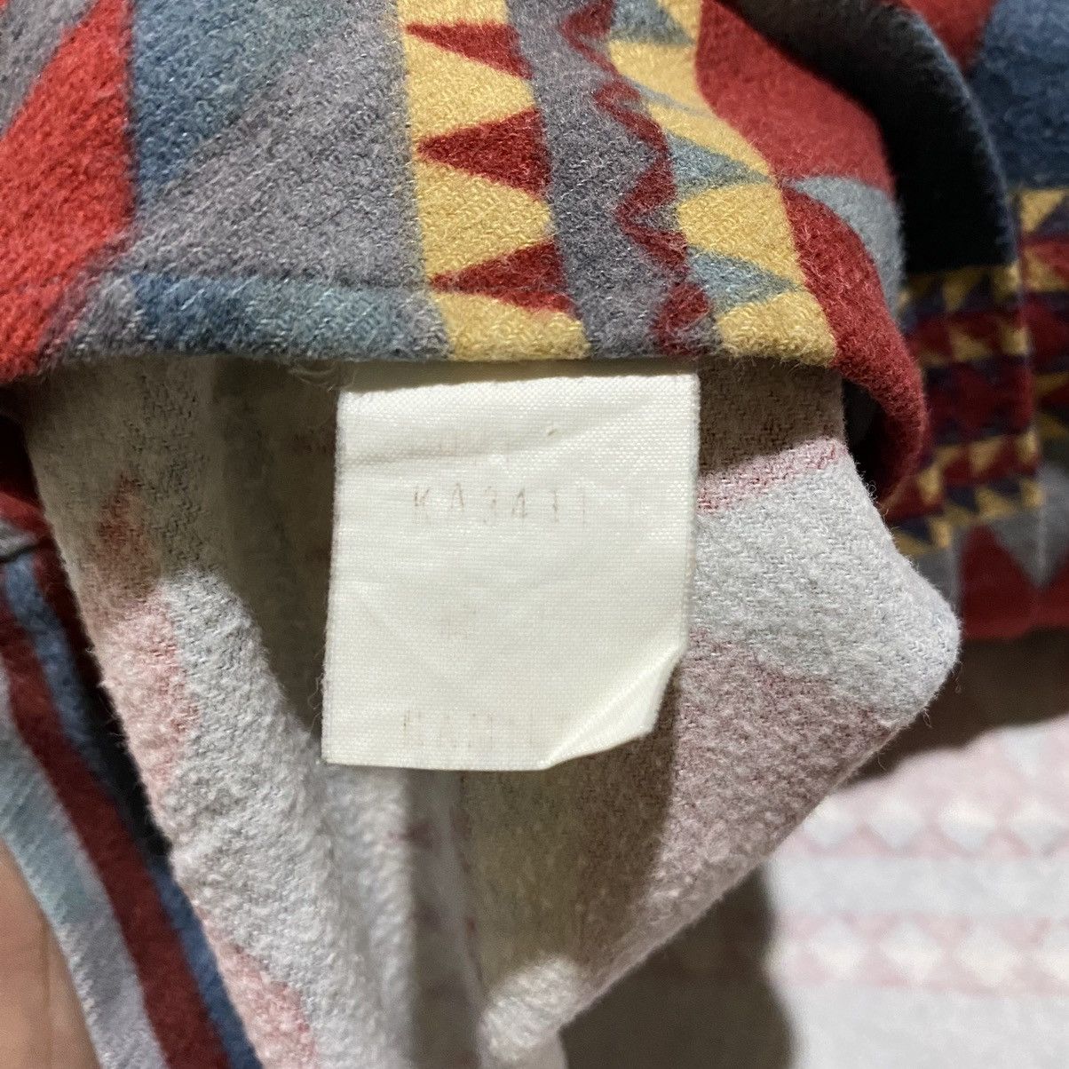 RRL Ralph Lauren Vintage Ralph Lauren Navojo Flannel Shirt Button Ups Size US L / EU 52-54 / 3 - 5 Thumbnail