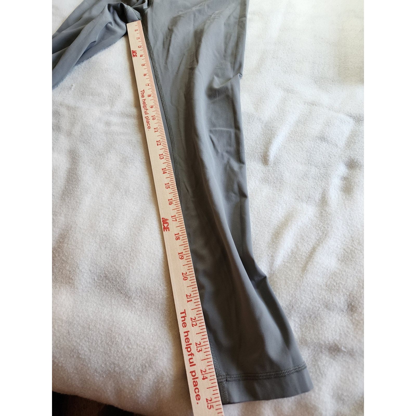 Lululemon Align HR Pant Leggings 25" Grey Size 6 Nulu 7/8 Length Yoga Size 28" / US 6 / IT 42 - 6 Thumbnail