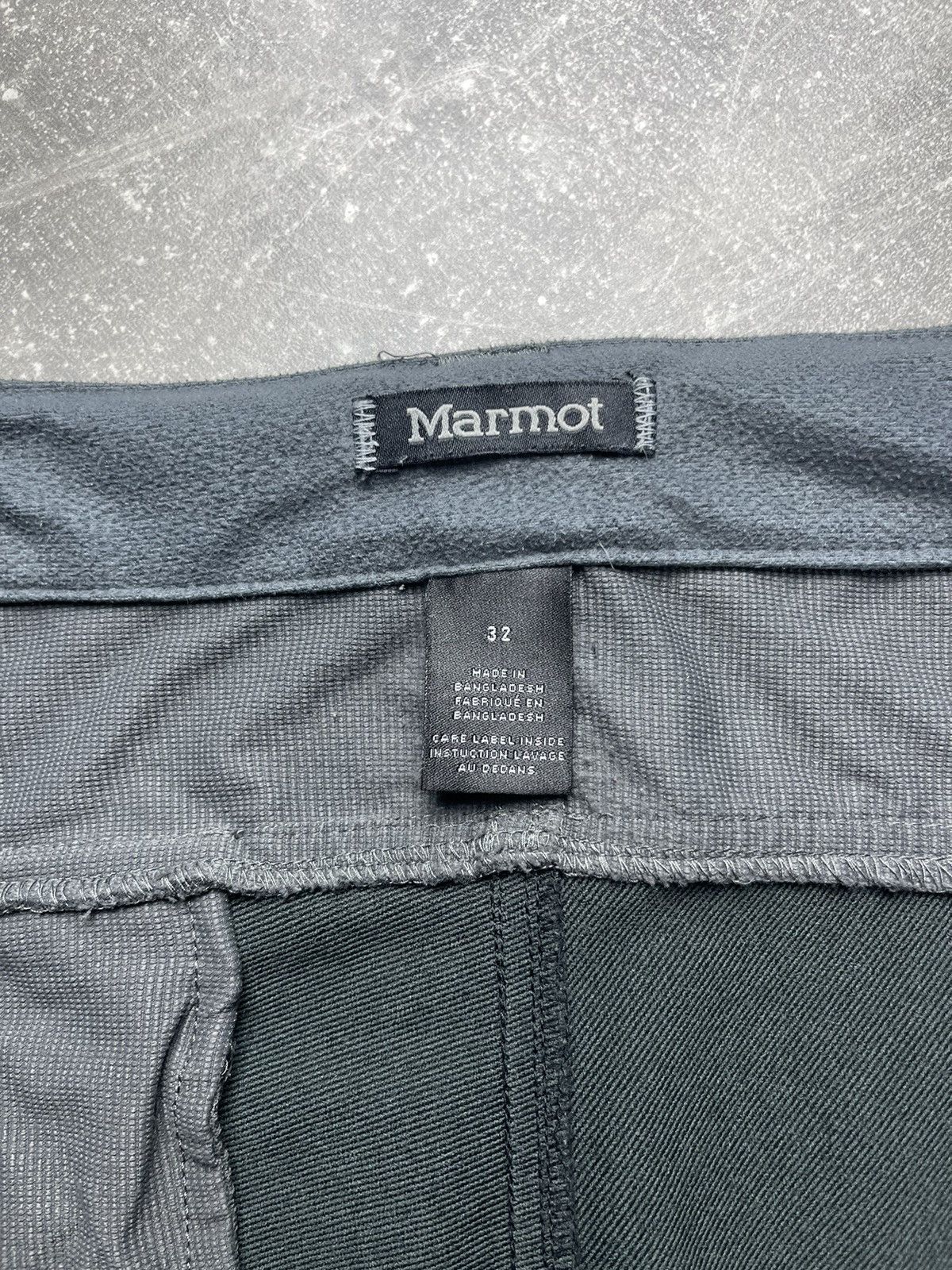 Marmot Marmot Technical Hiking Pants Gray Black Panel Size 32 M Size US 32 / EU 48 - 10 Thumbnail