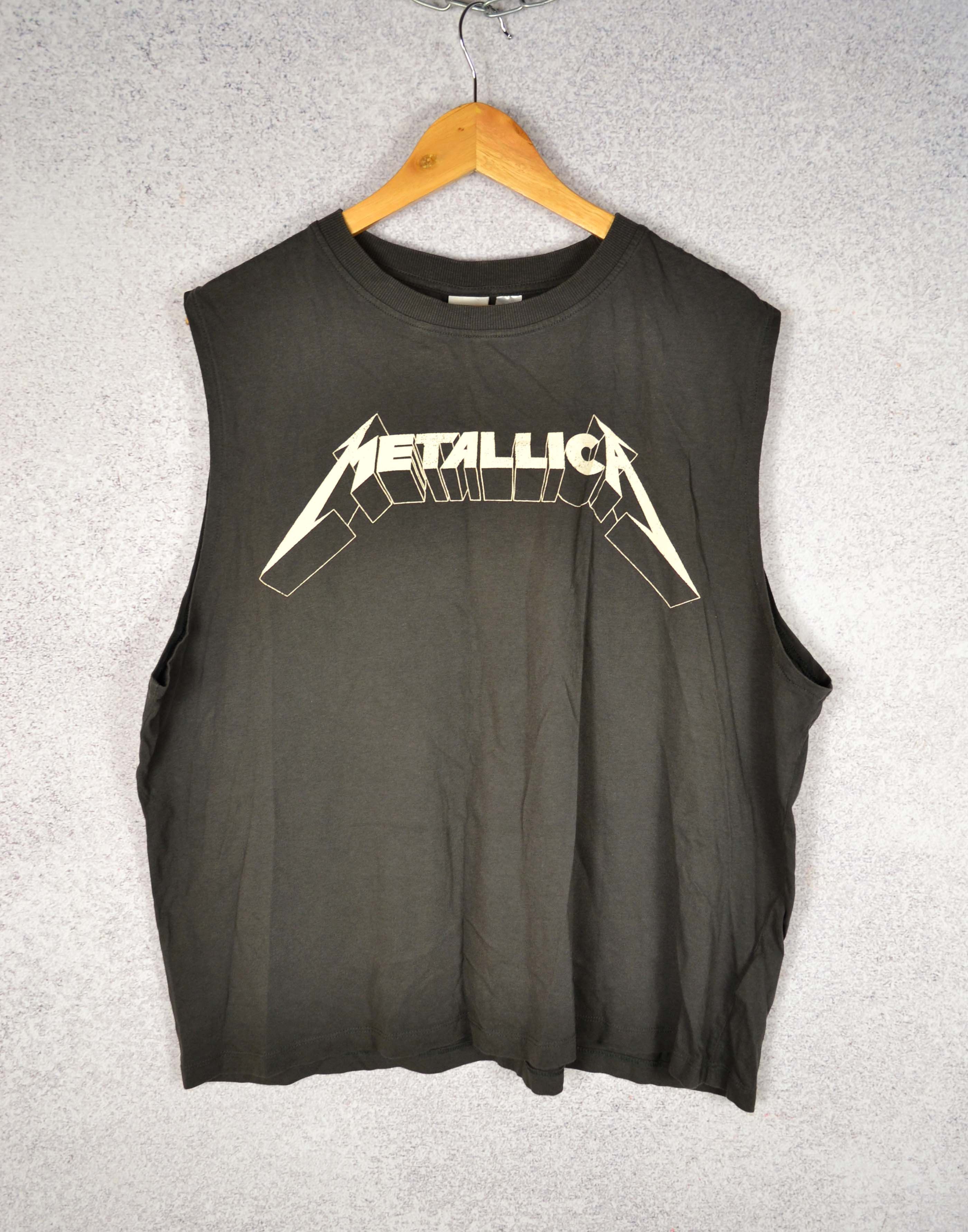 Band Tees × Metallica Metallica Death World Magnetic Tour 2011 Band Tees Tank Top Size XL / US 12-14 / IT 48-50 - 1 Thumbnail