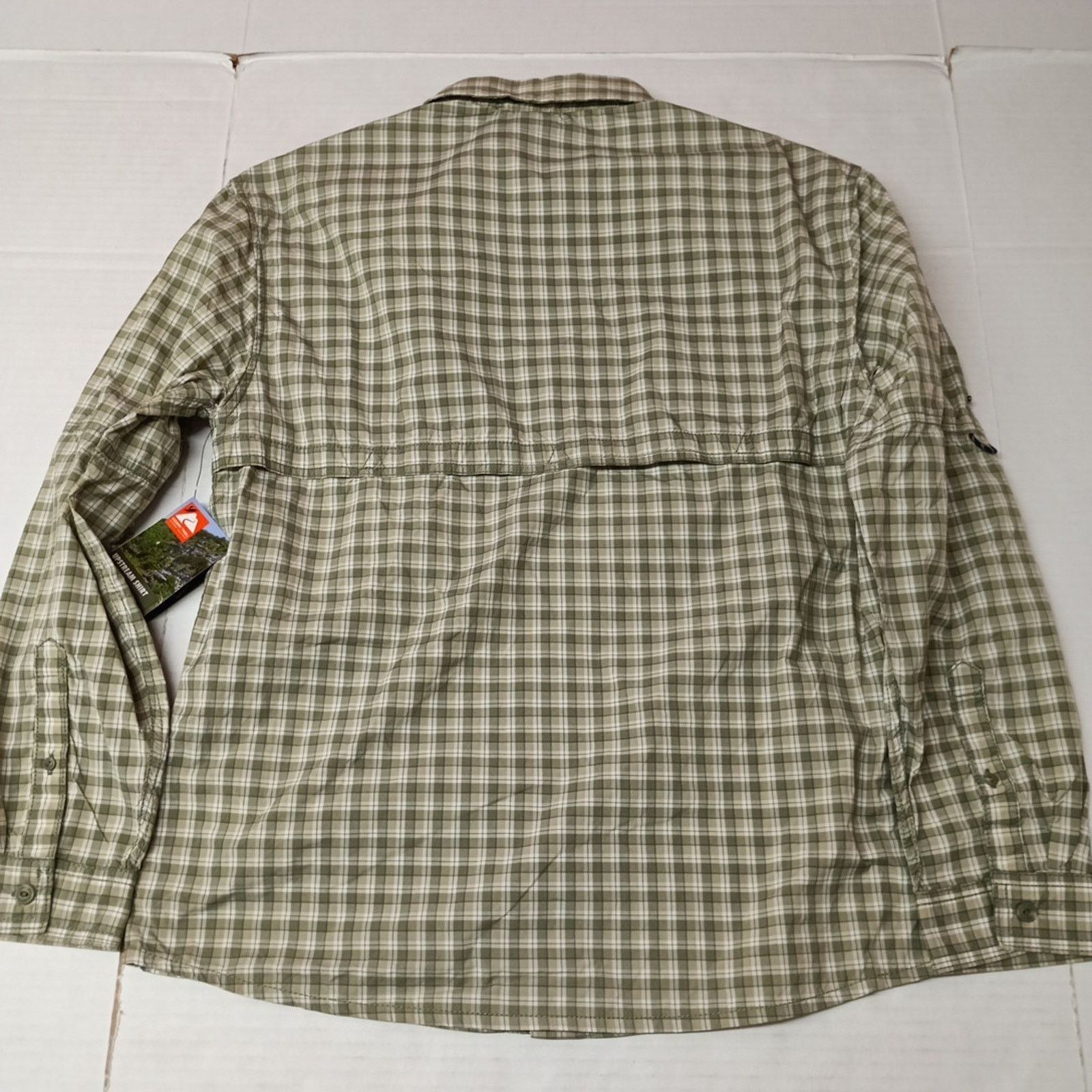 Other Ozark Trail Upstream Shirt Mens S (34-36) Green Plaid Vented Size US S / EU 44-46 / 1 - 8 Thumbnail